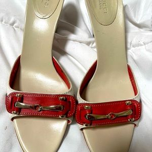 Gucci sandal heels